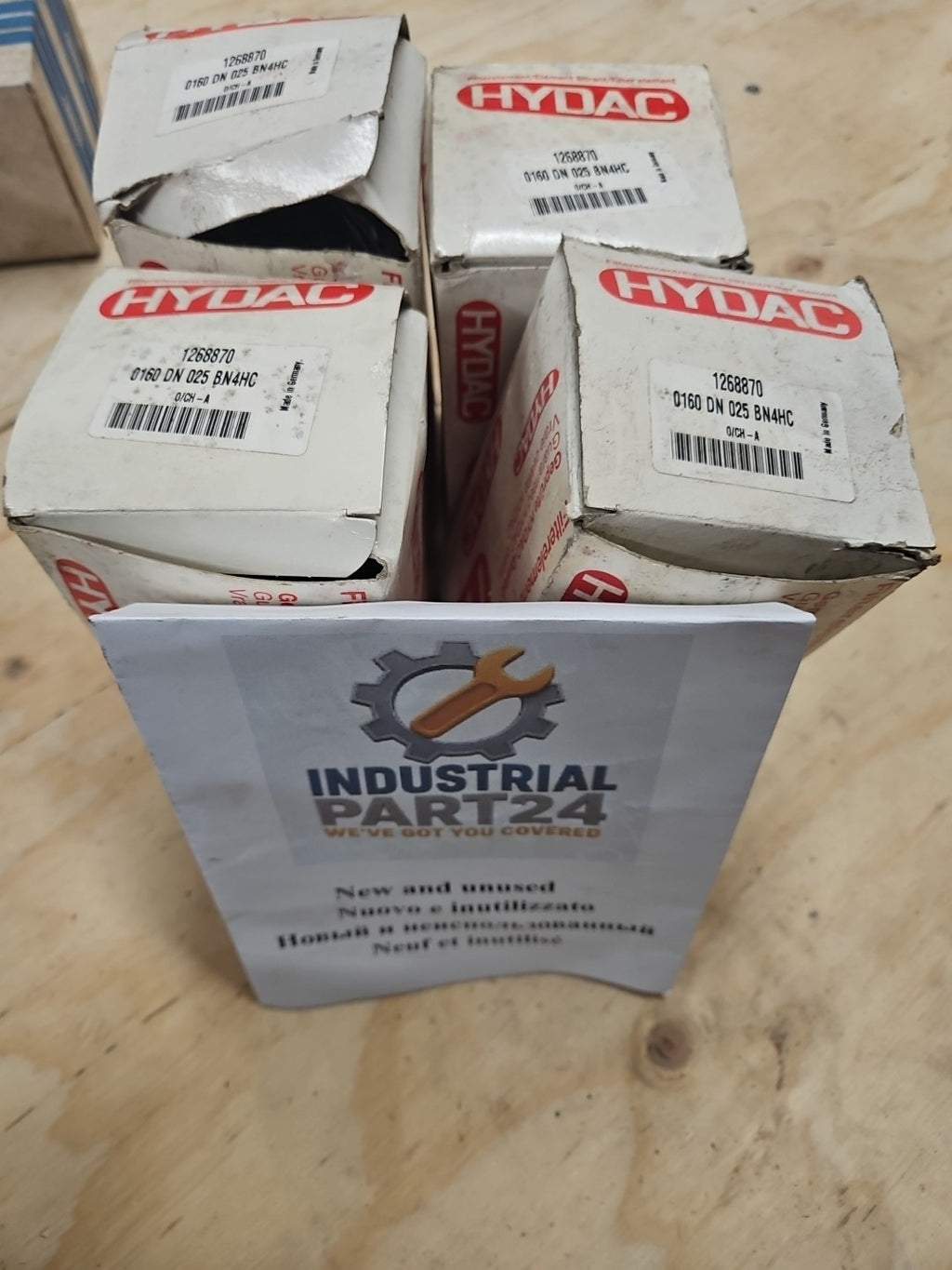 HYDAC Filterelement Hydraulik Filter 1268870,0160DN025 New In Box Unused Neu NOS