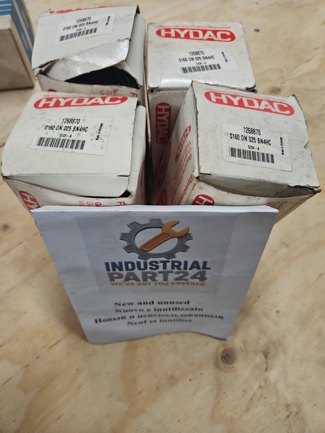HYDAC Filterelement Hydraulik Filter 1268870,0160DN025 New In Box Unused Neu NOS