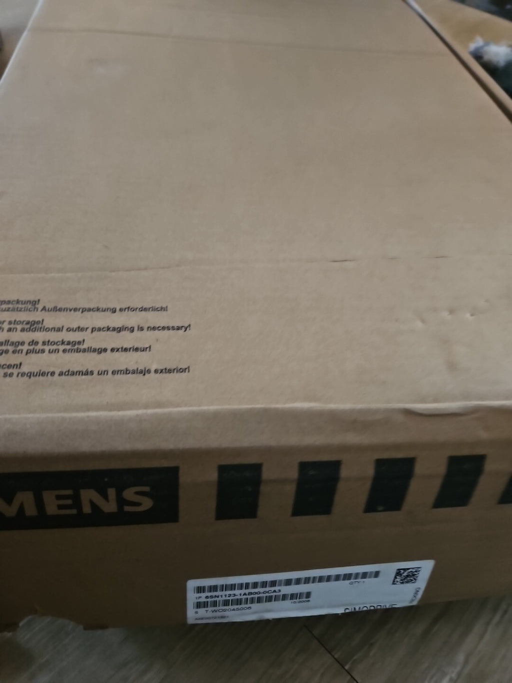 6SN1 123-1AB00-0CA1 Used SIEMENS 6SN11231AB000CA1 SIMODRIVE 611 Power Module 50A