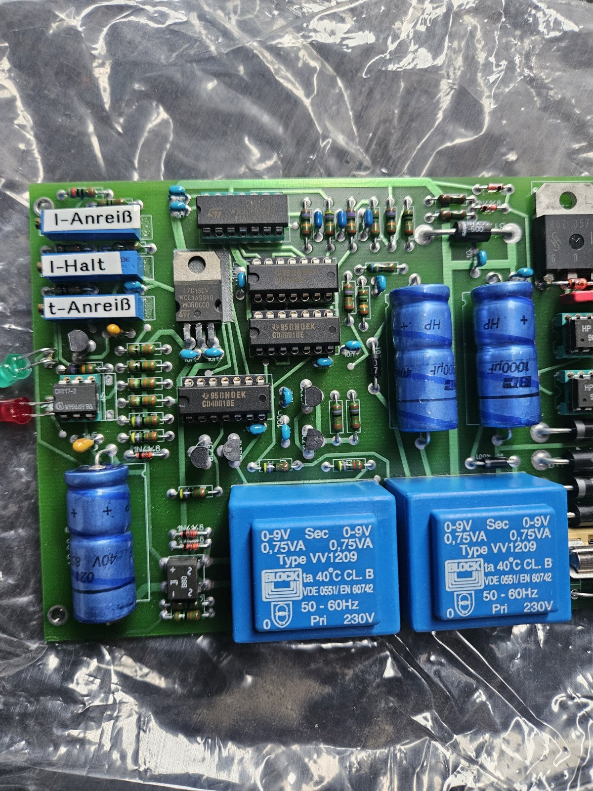 THOMAS KNAUF 40/2-133 REV 23.06.92 SOLENOID DRIVER, New Old Stock Unused, Neu