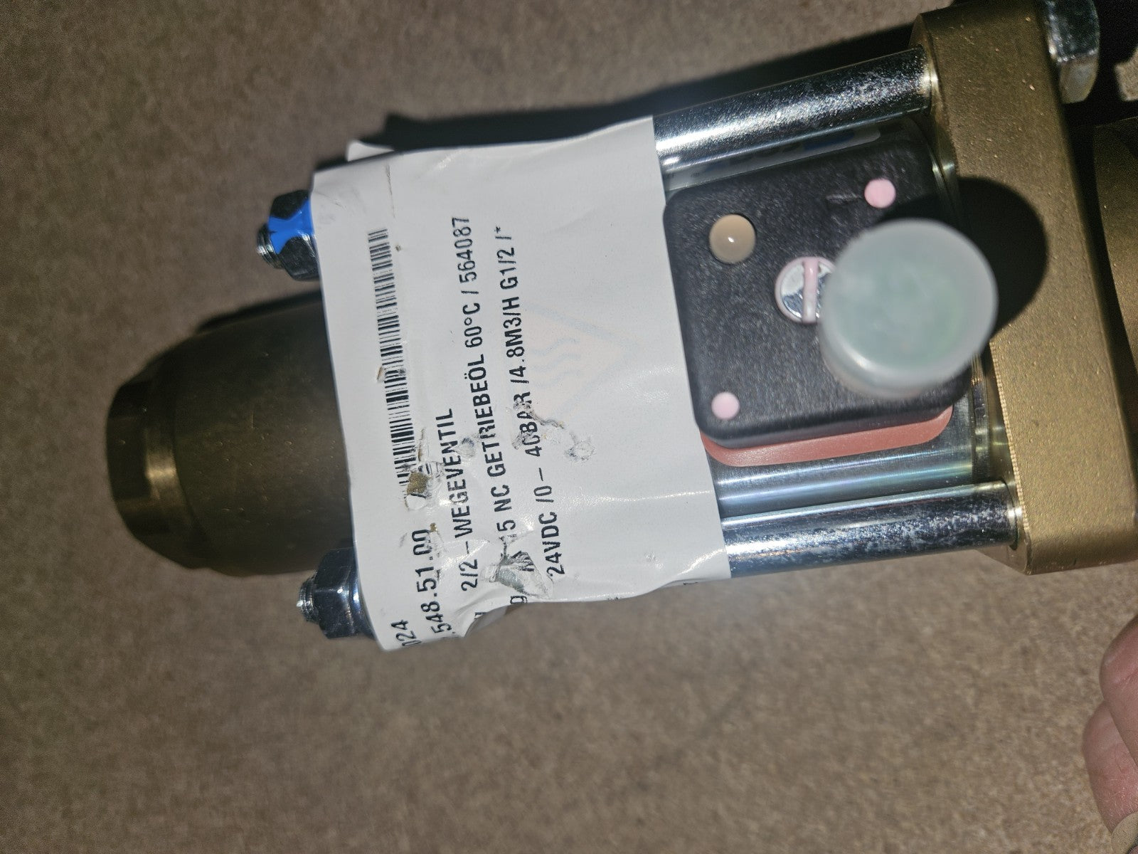 MÜLLER-COAX KOAXIALVENTIL MK 15 NC, 2/2 WEGEVENTIL,VALVE, 0-16bar,564087 New Neu