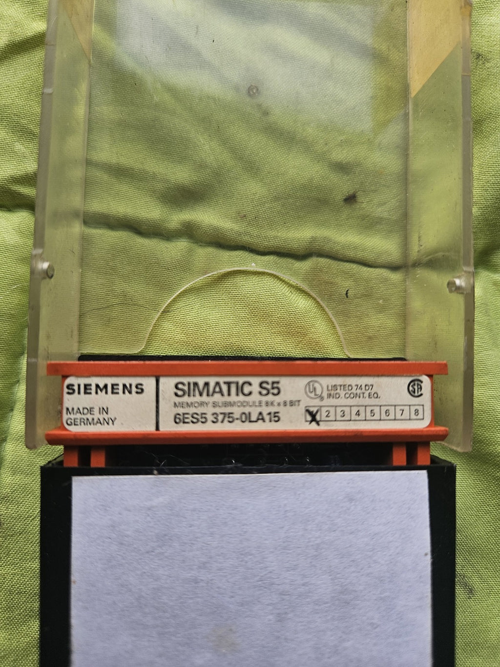 Siemens 6ES5375-0LA15 / 6ES5 375-0LA15 SIMATIC S5, SPEICHERMODUL 375 EPROM, 8KBY