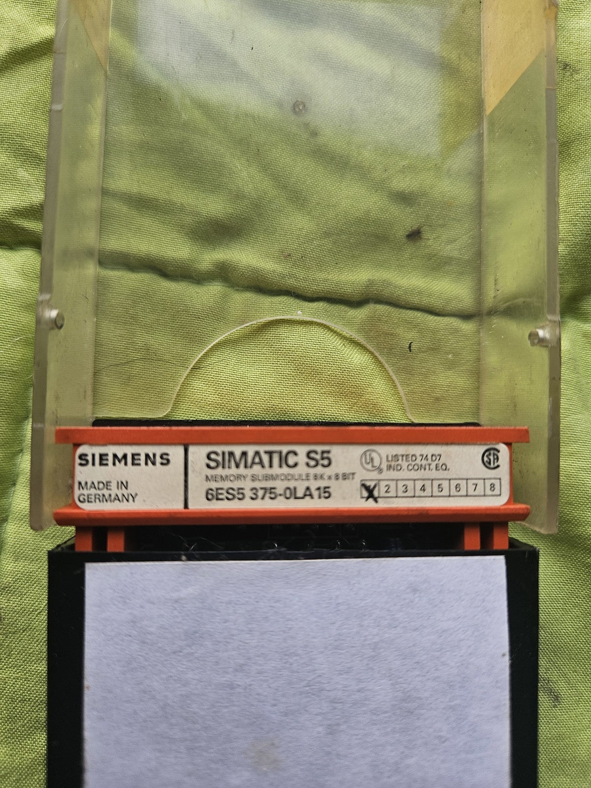 Siemens 6ES5375-0LA15 / 6ES5 375-0LA15 SIMATIC S5, SPEICHERMODUL 375 EPROM, 8KBY