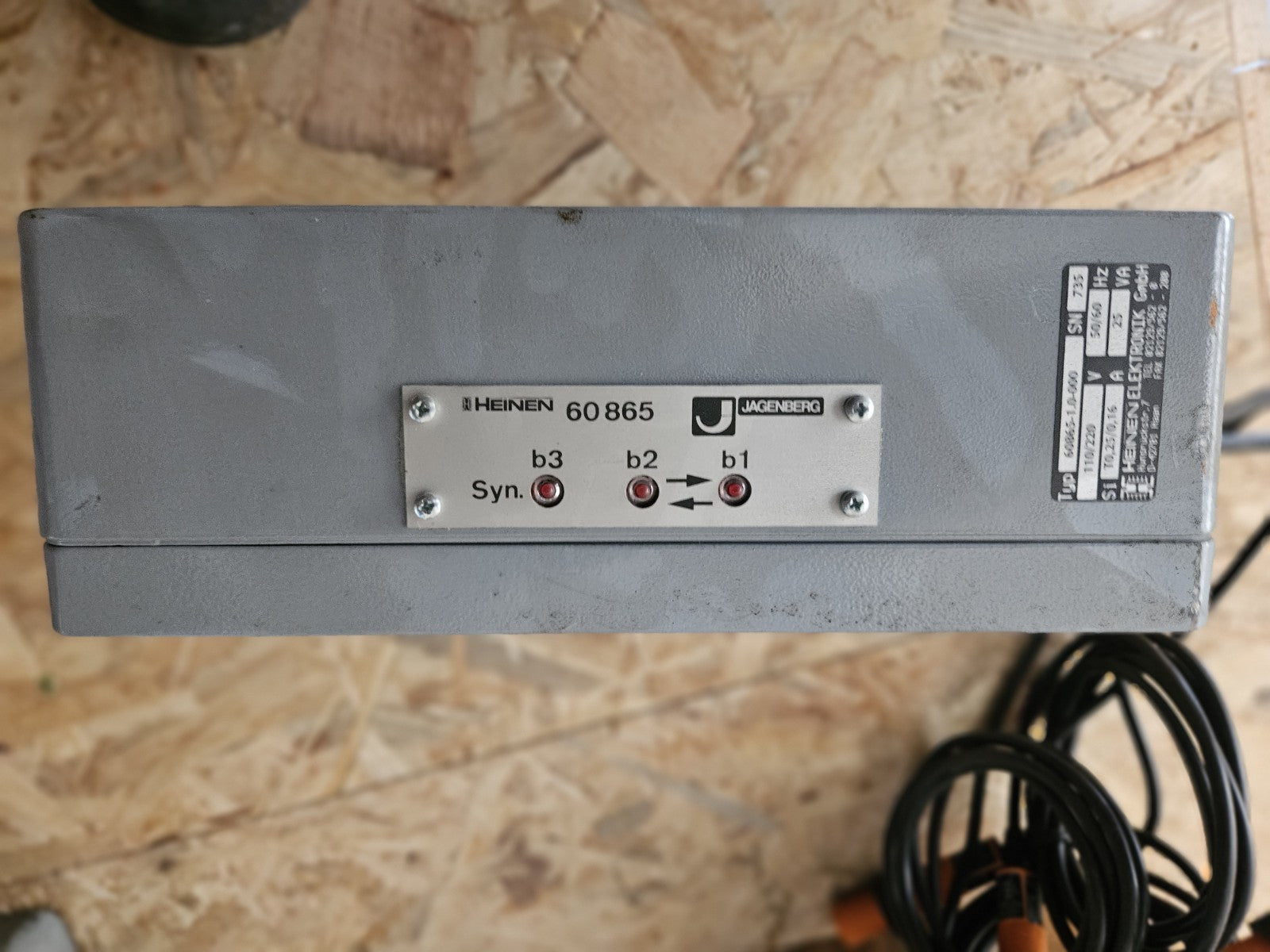 HEINEN 60865 Jagenberg Control Module, SN.735 unused NEU NEW OLD Stock, no Box