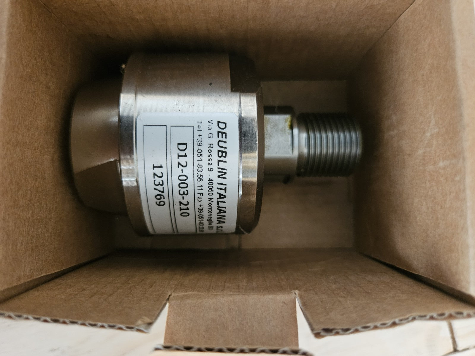 Deublin D10-003-210 Rotating Union Drehdurchführung Neu/ovp New In Box Unused
