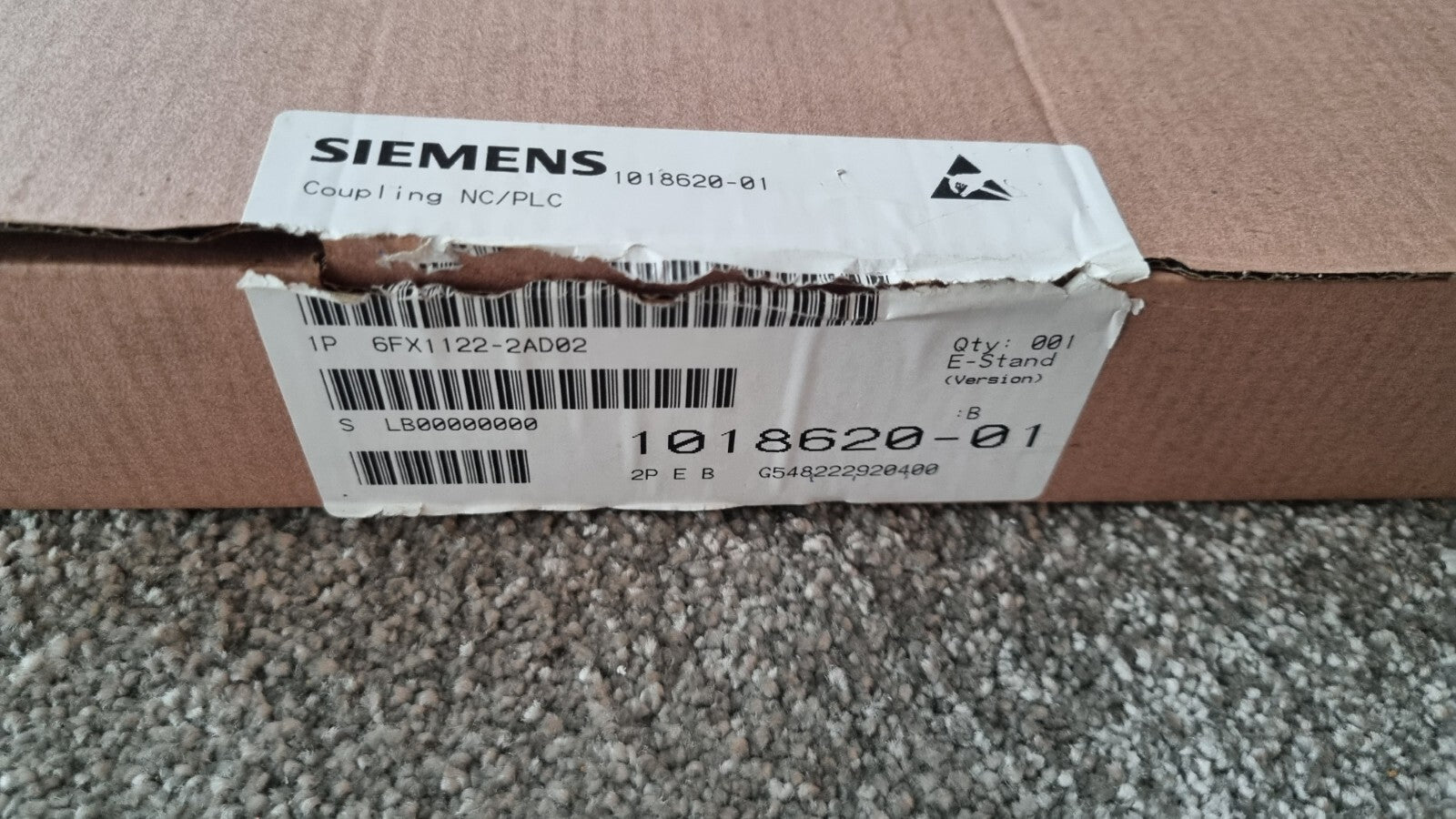 SIEMENS 6FX1122-2AD02 SINUMERIK 3 NC-PLC KOPPLUNG