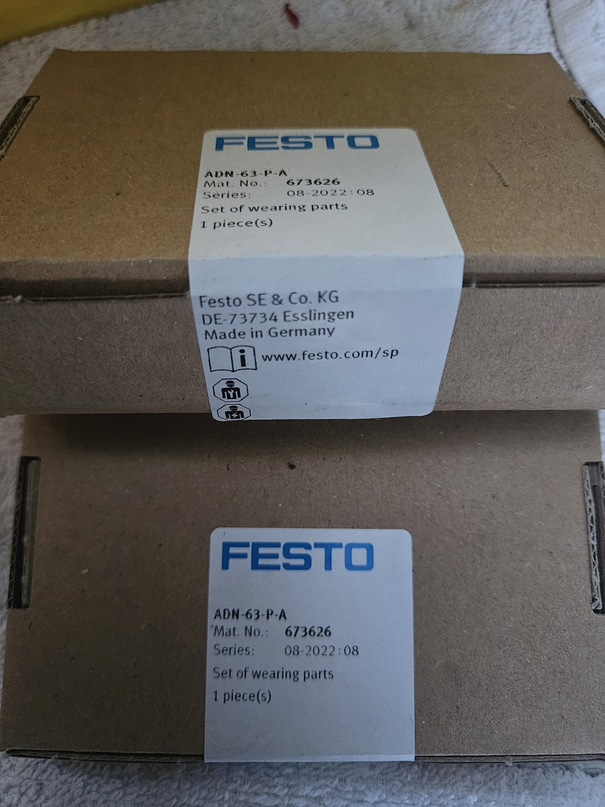 Festo ADN-63-P-A, 673626 set of wearing parts, Reparatursatz Neu/ovp, New In Box