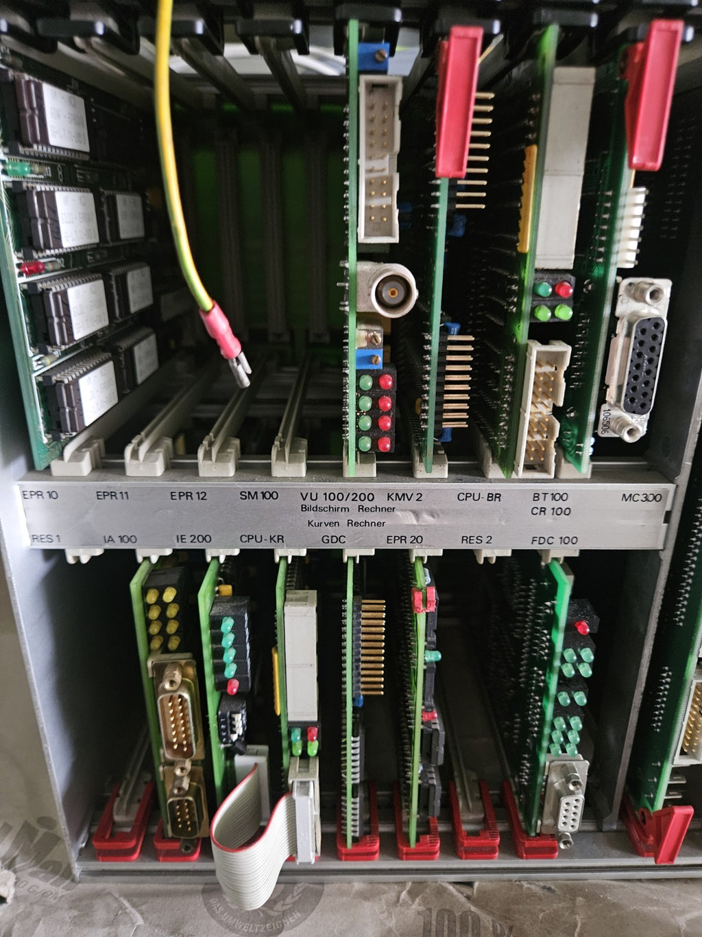 Krauss Maffei MC3 VK200 Injection Molding Control Rack PLC MC310 SH Schroff SC60