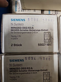2 x Minized D02/63A, new in Box Siemens 5SG7-151 / 5SG7151 63A Neu/ovp
