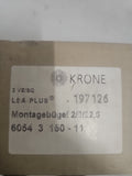 2 x Krone LSA+  Montagewanne Montagebügel 197126, 60543150 Neu/ovp Nos Unbenutzt