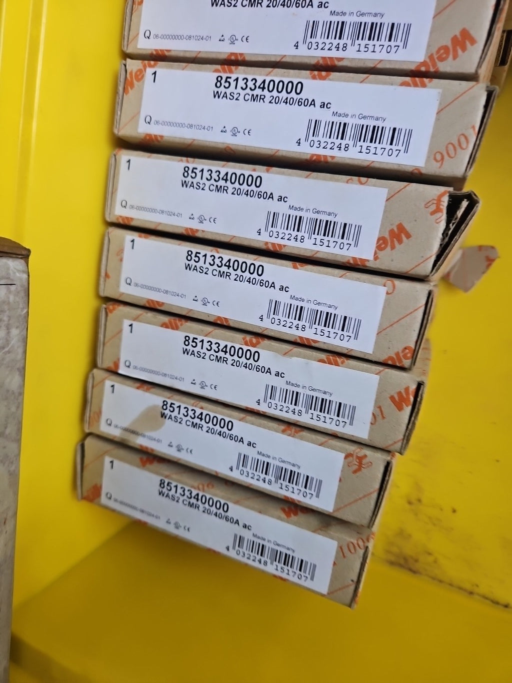 Weidmüller WAS2 CMR 20/40/60A ac Module 8513340000, New In Box, Neu/ovp Unused
