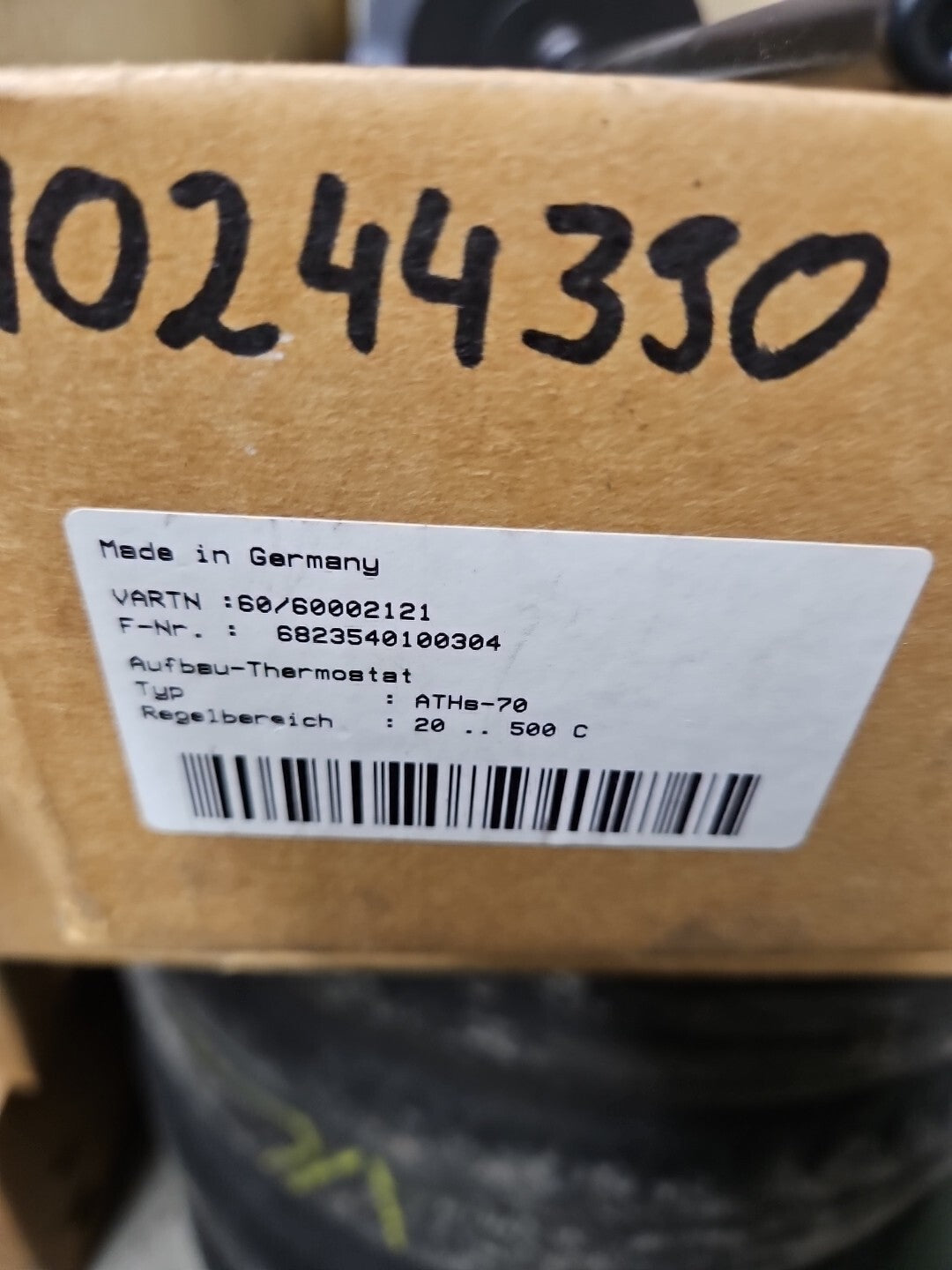 JUMO ATHs-70, Aufbau THERMOSTAT, neu/ovp, Unbenutzt, New Old Stock,