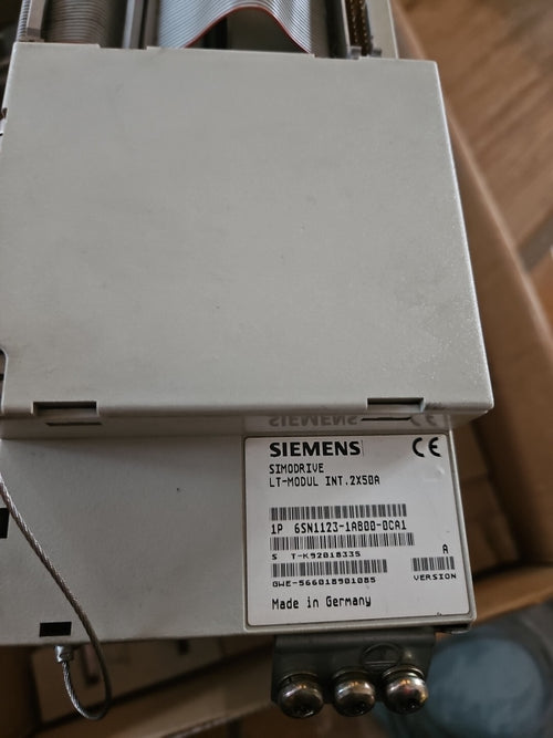 6SN1 123-1AB00-0CA1 Used SIEMENS 6SN11231AB000CA1 SIMODRIVE 611 Power Module 50A