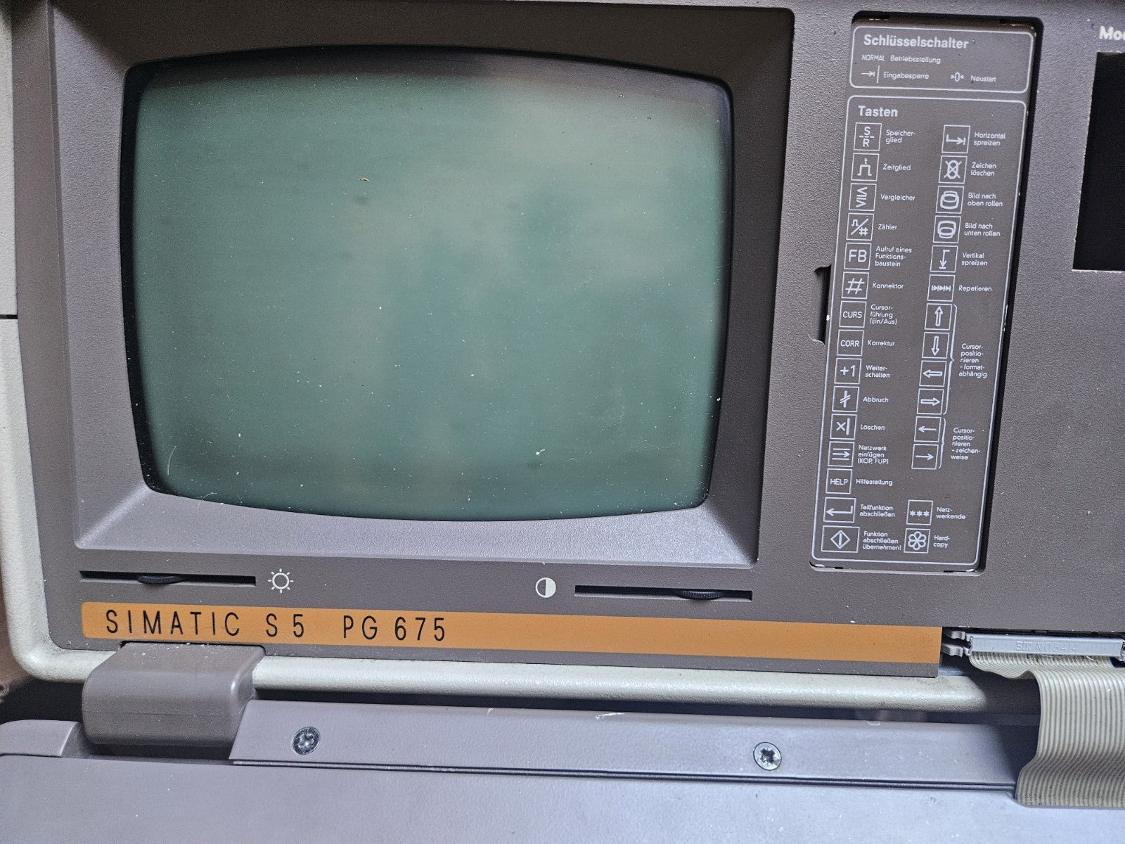 Siemens Simatic S5 PG675 Programming Controller CPU Computer mit Koffer Tested