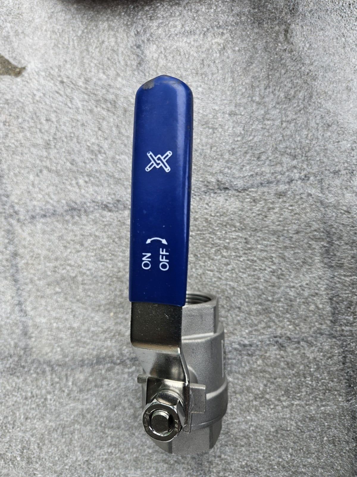 1 x Geberit Edelstahl Kugelhahn DN25/PN63, Neu Unbenutzt INOX 1.4408 New