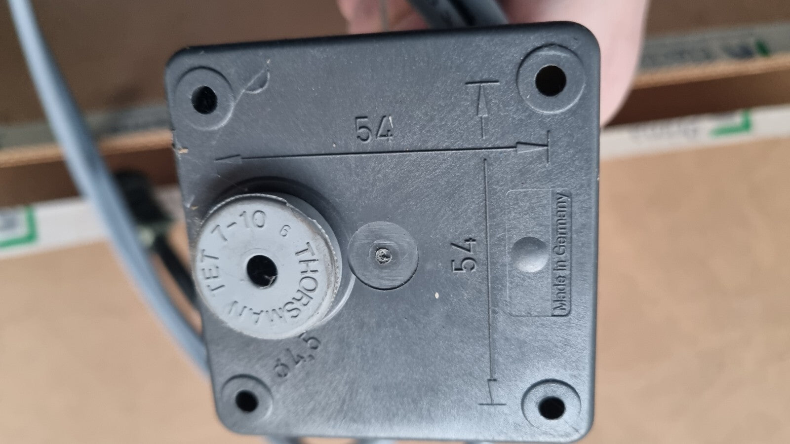 NotAus-Schalter Switch Safety Emergency CNC SPS incl. Cable, neu, new old stock
