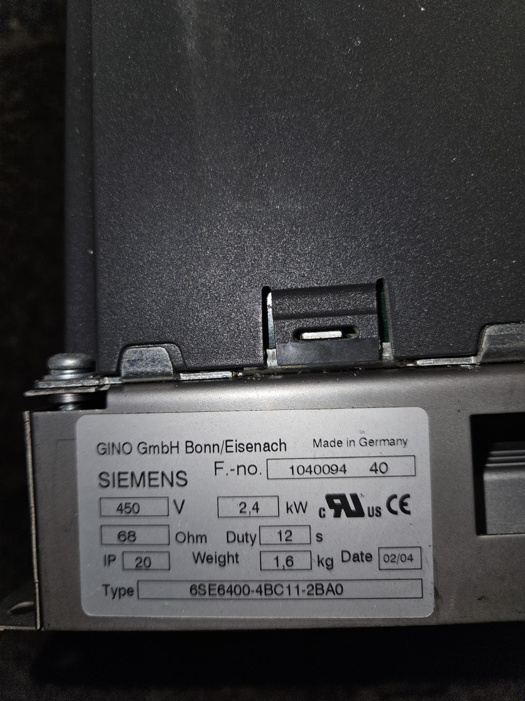 SIEMENS 6SE6440-2AB22-2BA Frequenzumrichter 2,2kW Micromaster 440, Inverter,