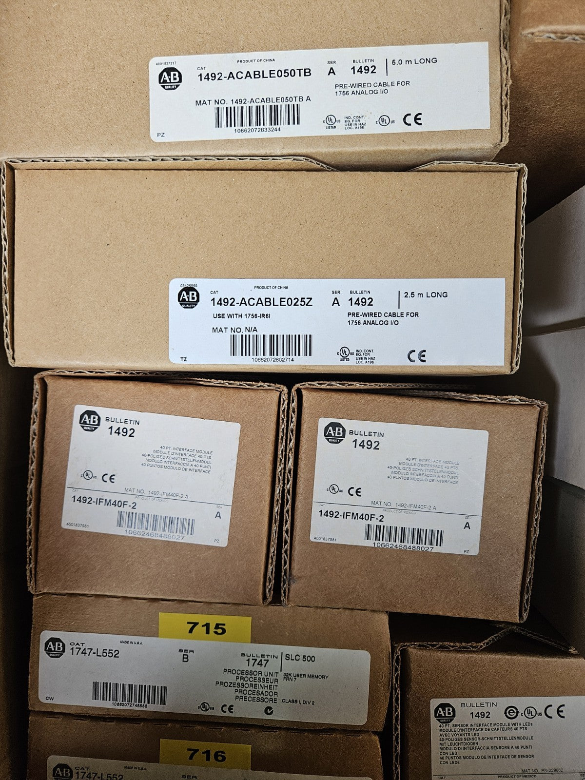 Allen-Bradley Interface Modul | Ser. A | 1492-IFM40F-F2 new in Box, unused Neu
