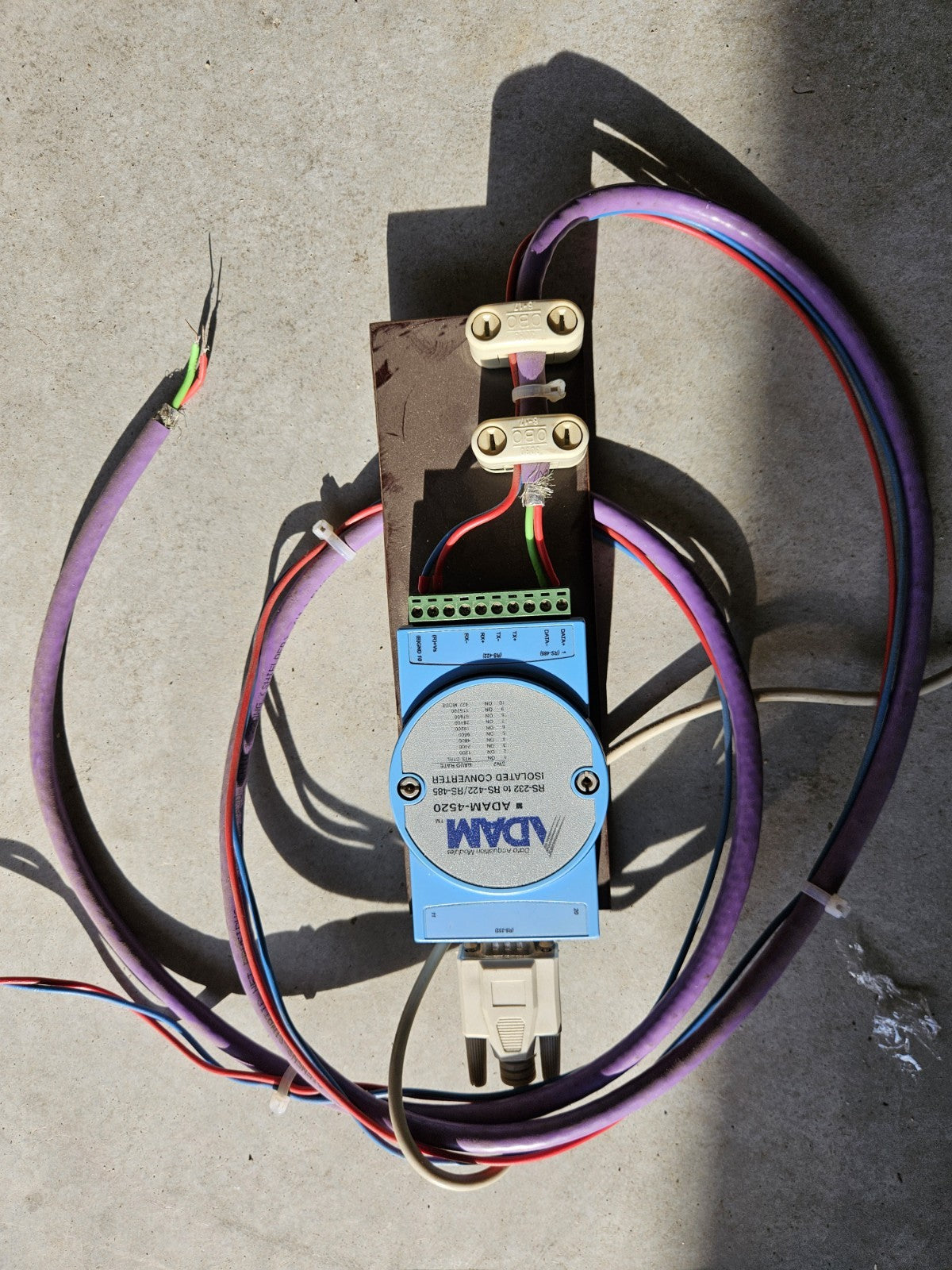 1 x Advantech Adam-4520 Schnittstellenwandler RS-232 bis RS-422/RS-485 Konverter