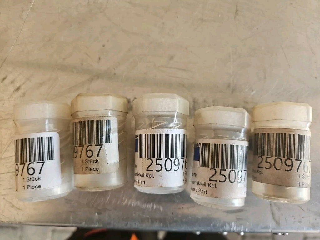 Konvolut 5 X Trumpf 2509767 Ceramic Part, Used in Working Condition