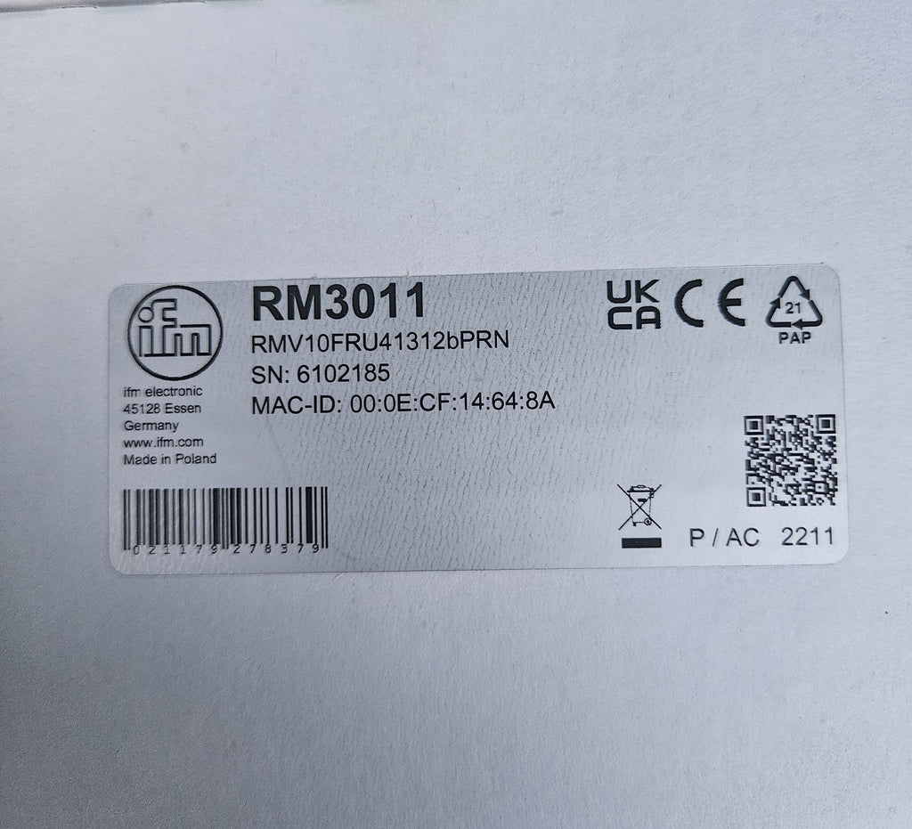 IFM RM3011 encoder RMV10FRU41312bPRN Absolute multi turn encoder New In Box,NEU