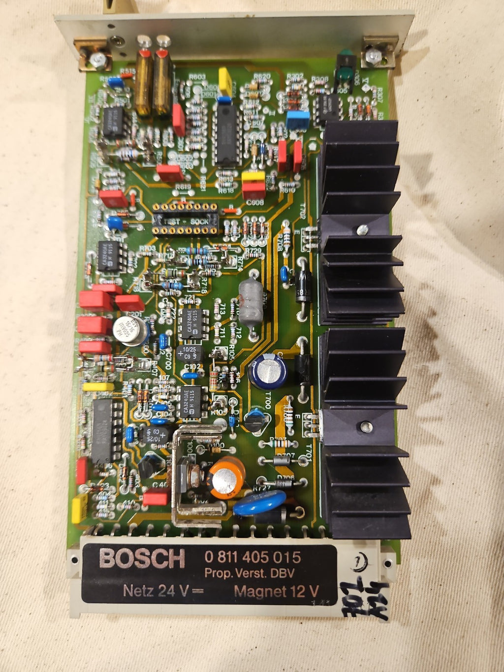 BOSCH 0 811 405 015, 0811405015,  Prop.Verst. DBV, Krauss Maffei, used, Tested