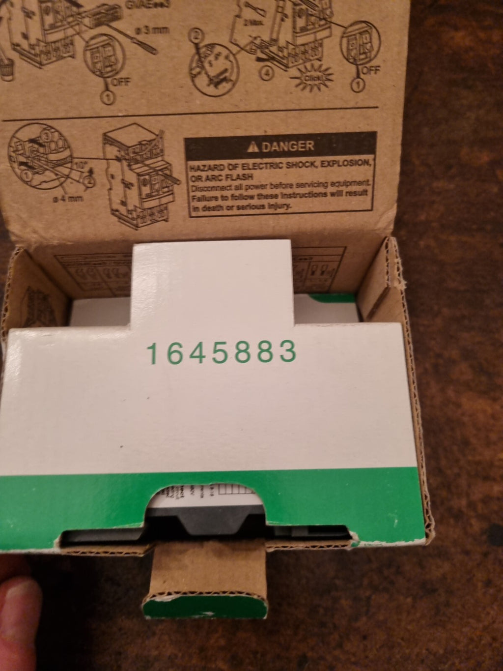 Schneider GV2ME01C 0.1-0.16A Tesys 035634 Motor Circuit breaker new in box