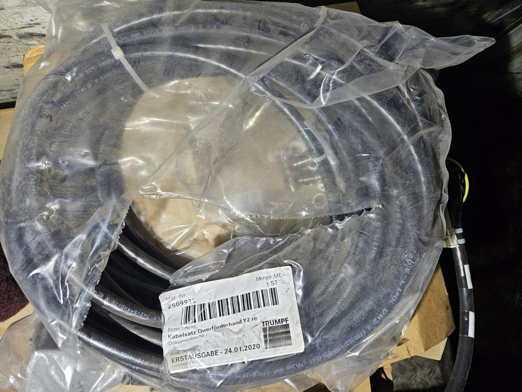 Trumpf 2509935, Kabelsatz Querförderband Y2.re, Neu/ovp, New In Box Bend, Laser
