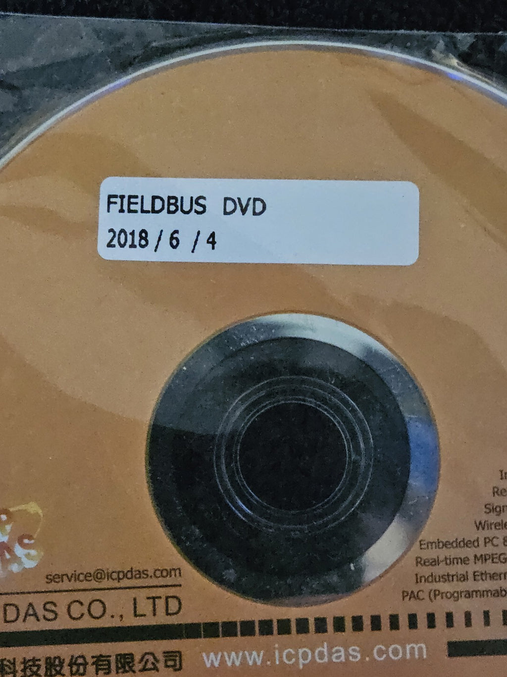 ICP DAS Fueld BUS Software DVD, Driver New/sealed