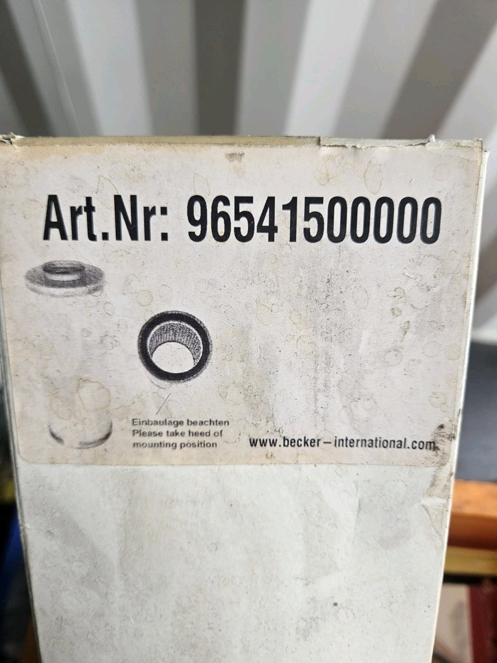 Org.Becker 96541500000 Luftentölelement für U4.165-250(AB INDEX E),U4.300 NEU