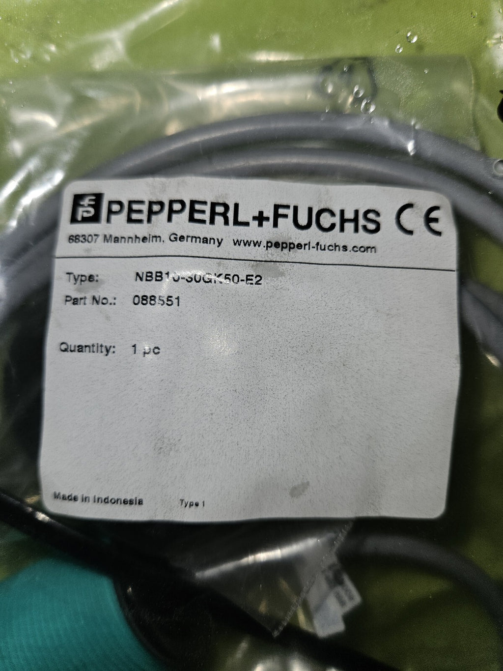 Pepperl+Fuchs Fabrik Induktiver Sensor NBB10-30GK50-E2,  088551 New! Neu/ovp