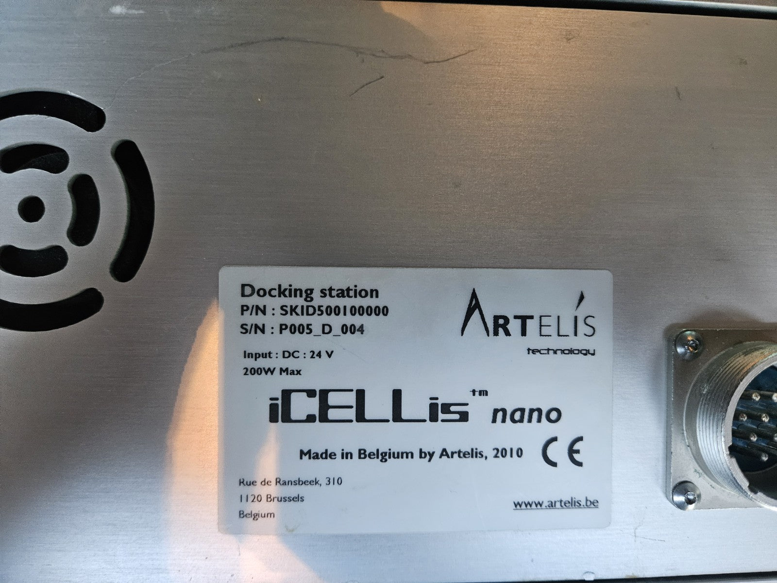 PALL ICELLIS Nano Perfusion Module 820288 + Docking Station SKID500100000