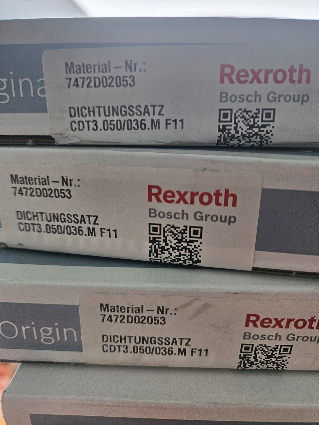BOSCH 7472D02053 Dichtungssatz, SEAL KIT CDT3.050/036.M F11 New Neu/ovp Unused