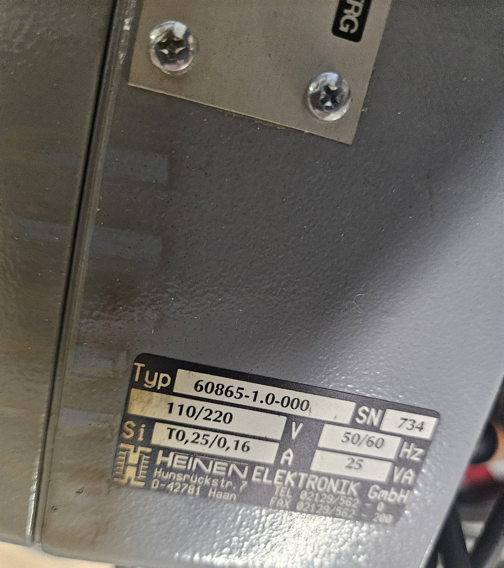 HEINEN 60865 Jagenberg Control Module, SN.734 unused NEU NEW OLD Stock, no Box