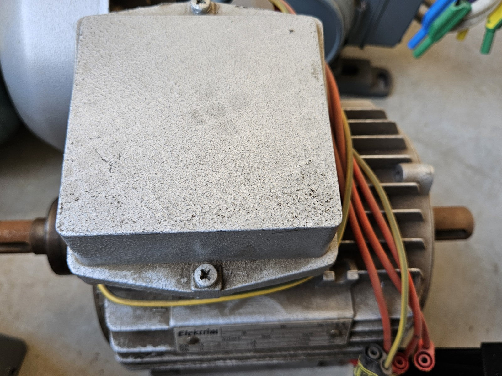 Elektrim Sg90L4T Electric Motor 1.5-1,8kW, 1420-1720 RPM, 220-480V Used, Spare