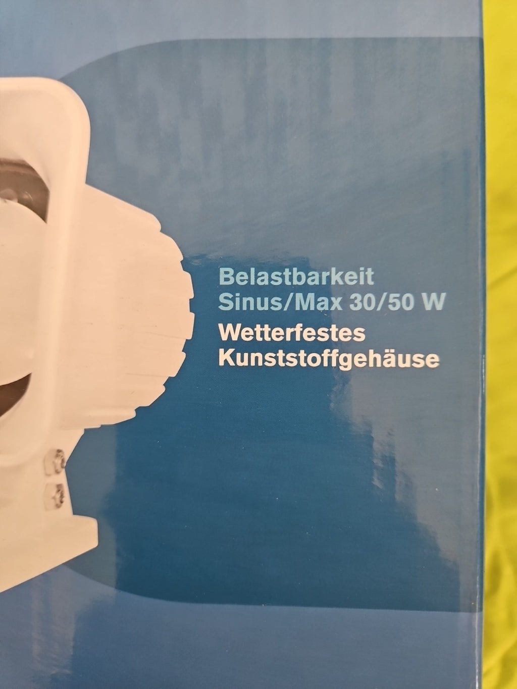 SpeaKa Professional LP-30 Druckkammerlautsprecher 50 W Weiß Neu/ovp Wetterfest