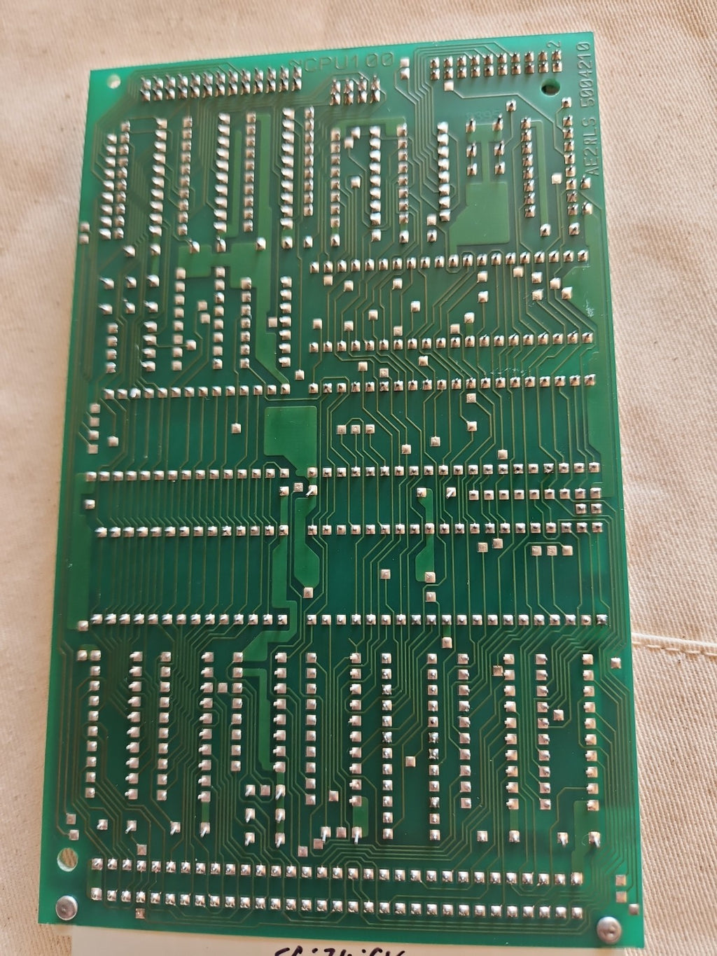 KRAUSS MAFFEI 5089851, CPU 100, PCB, Circuit Board, Steuerkarte tested, Working