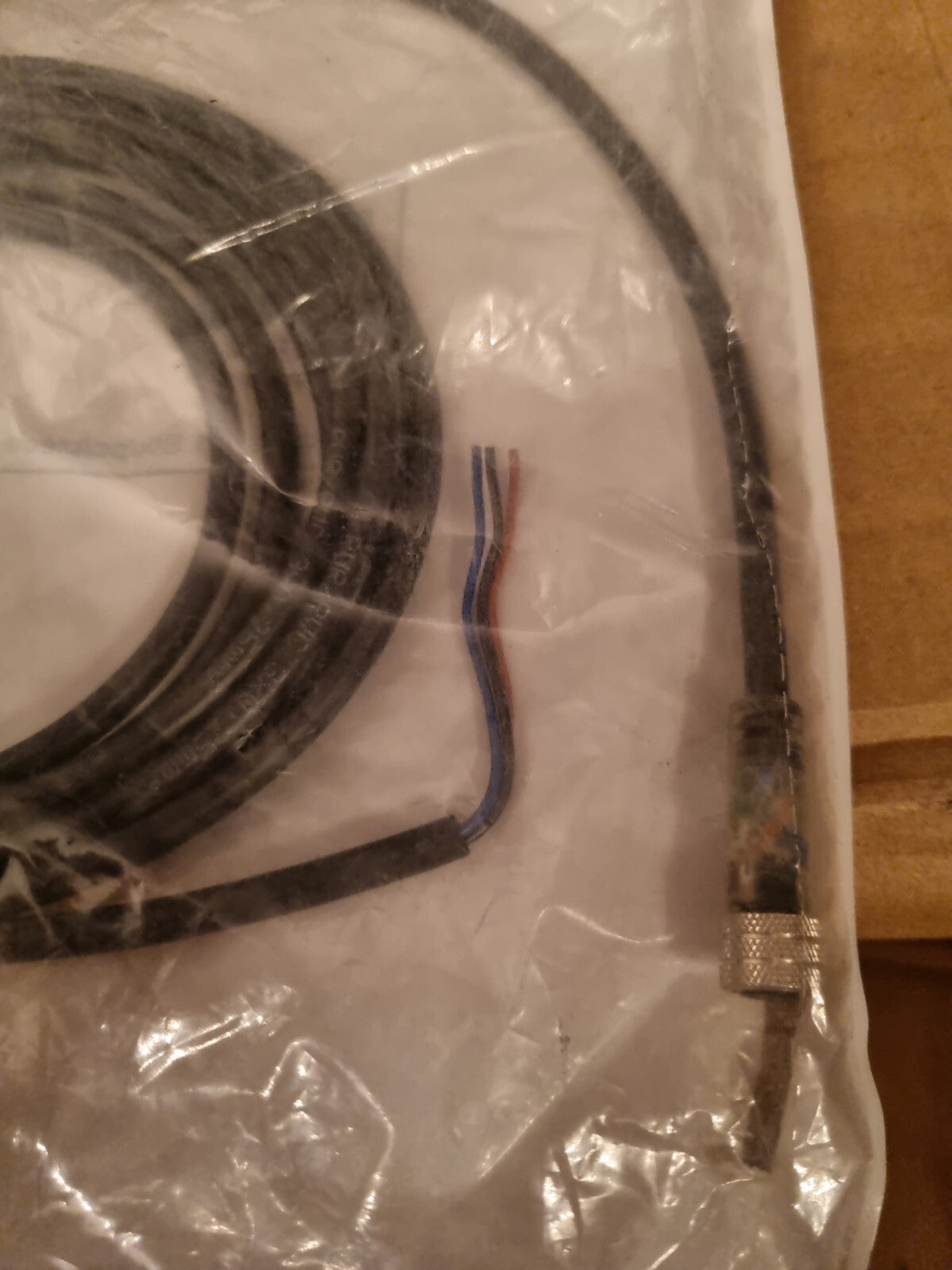 SCHUNK, 0301622,  KA BG08-L 3P-0300-PNP Connection Cable, 3 Meters (NEW)