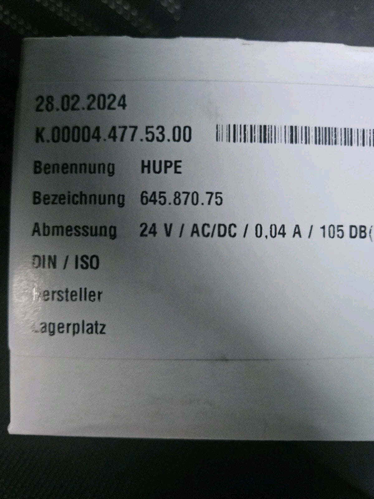 Werma Signaltechnik Signalsirene 645.870.75 KombiSIGN 72 Neu/ovp, New In Box