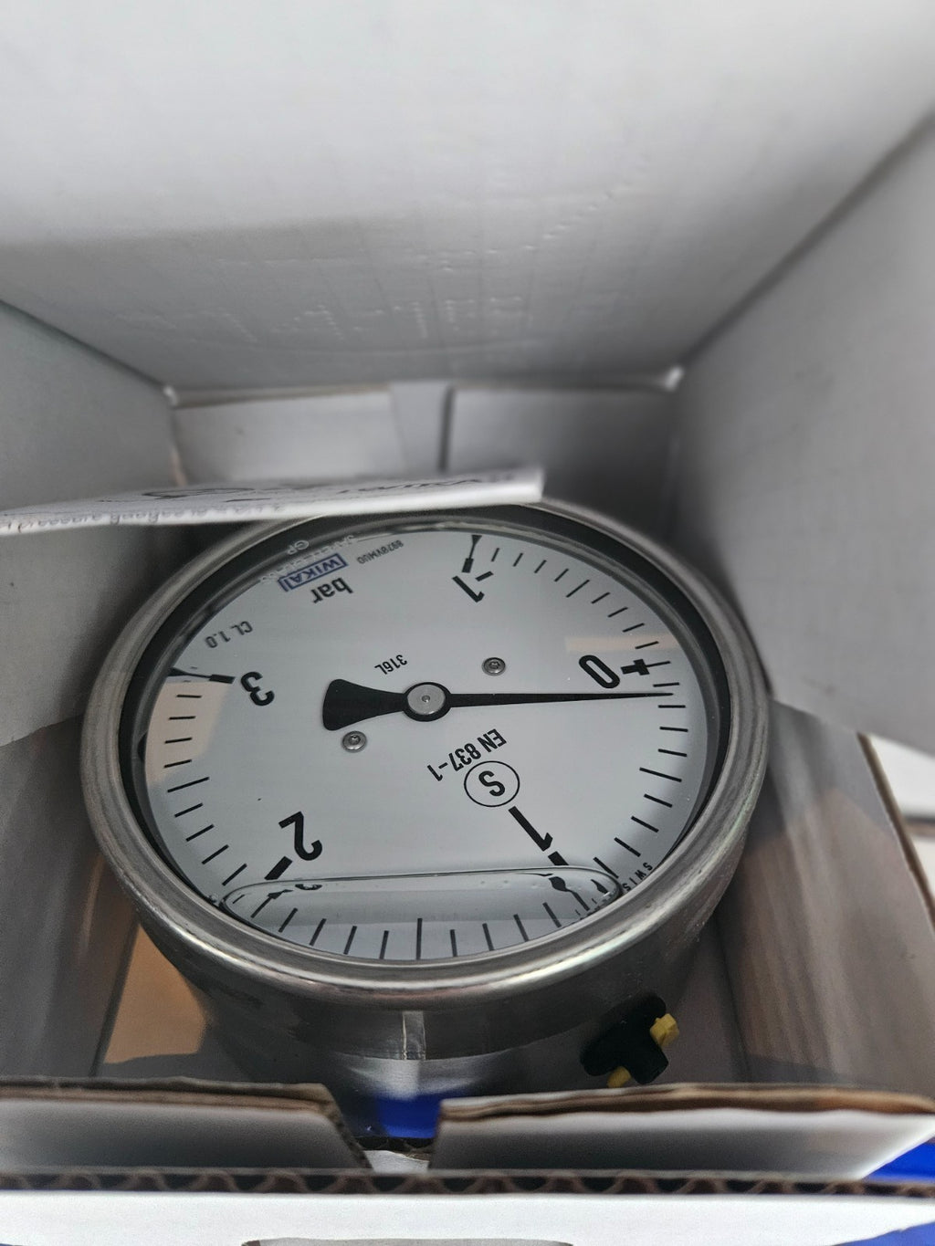 WIKA Manometer Glyzerin 233.30.100, diverse Modelle zur Auswahl G1/2"B, neu/ovp