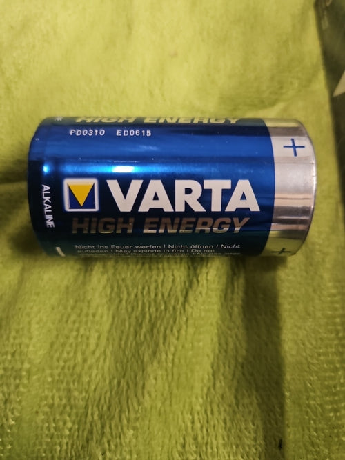 20x VARTA High ENERGY  Alkaline Batterie D Mono R20 4920 121 111, NEU/OVP, NEW