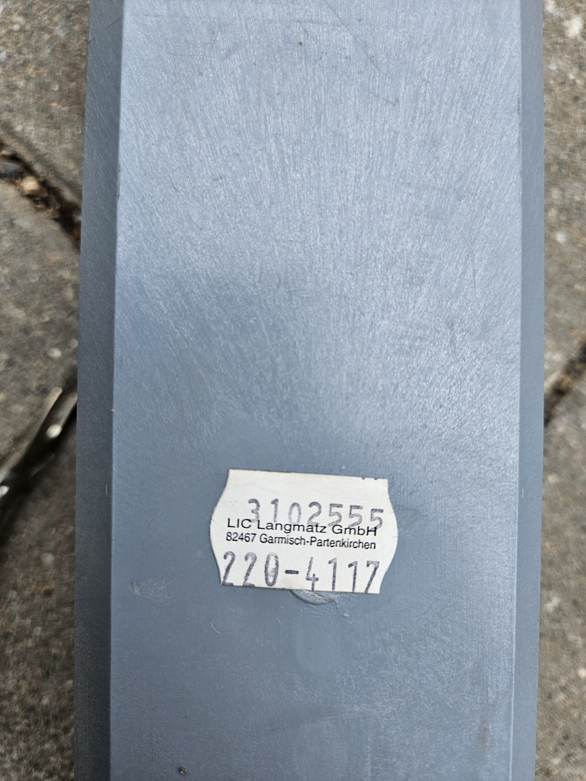 Mastendverschluss Langmatz EK 220 neu New Unused