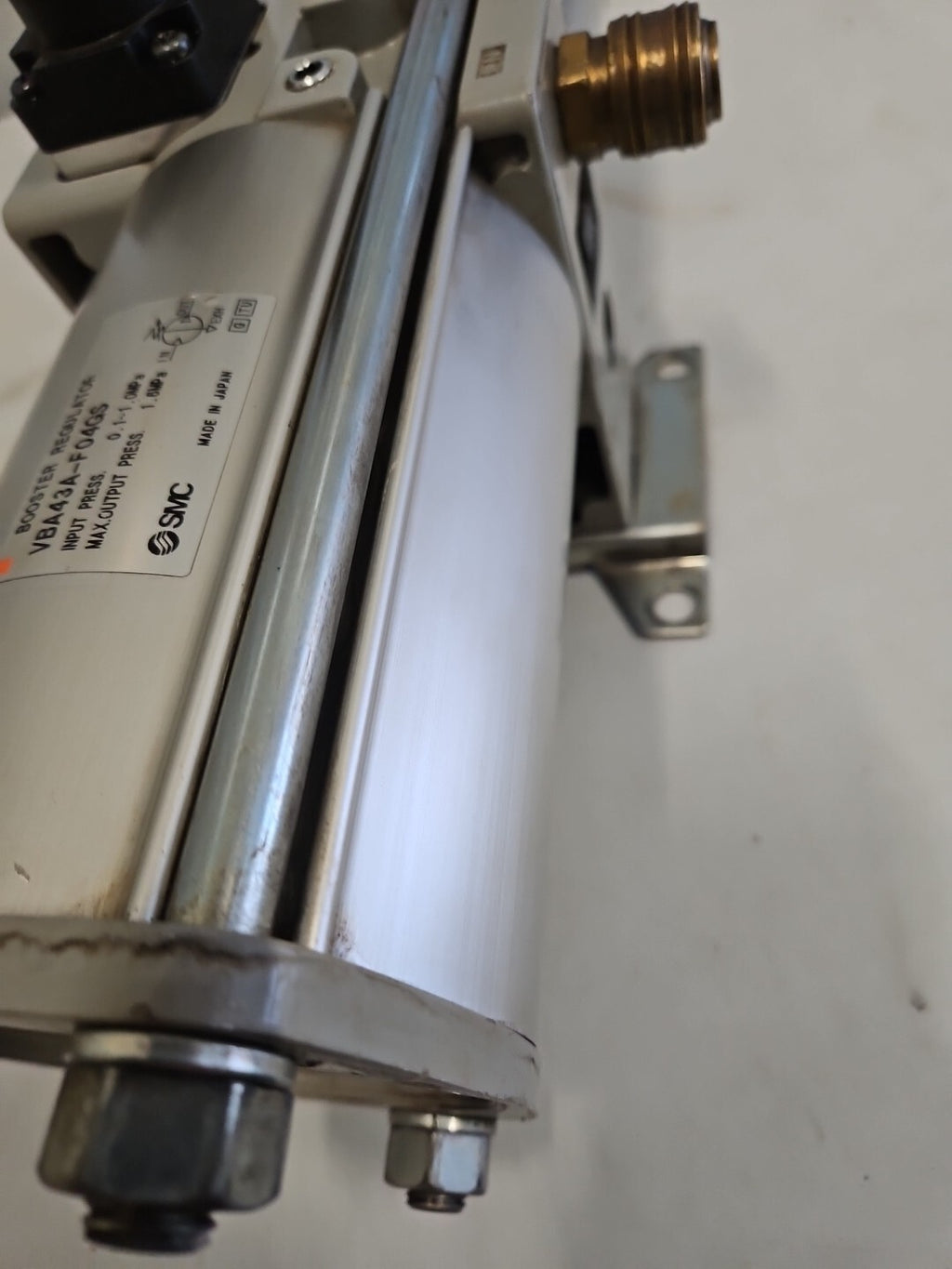1 x SMC VBA43A-F04GS Booster Ventil, Refurbished, Fully Working Condition 
