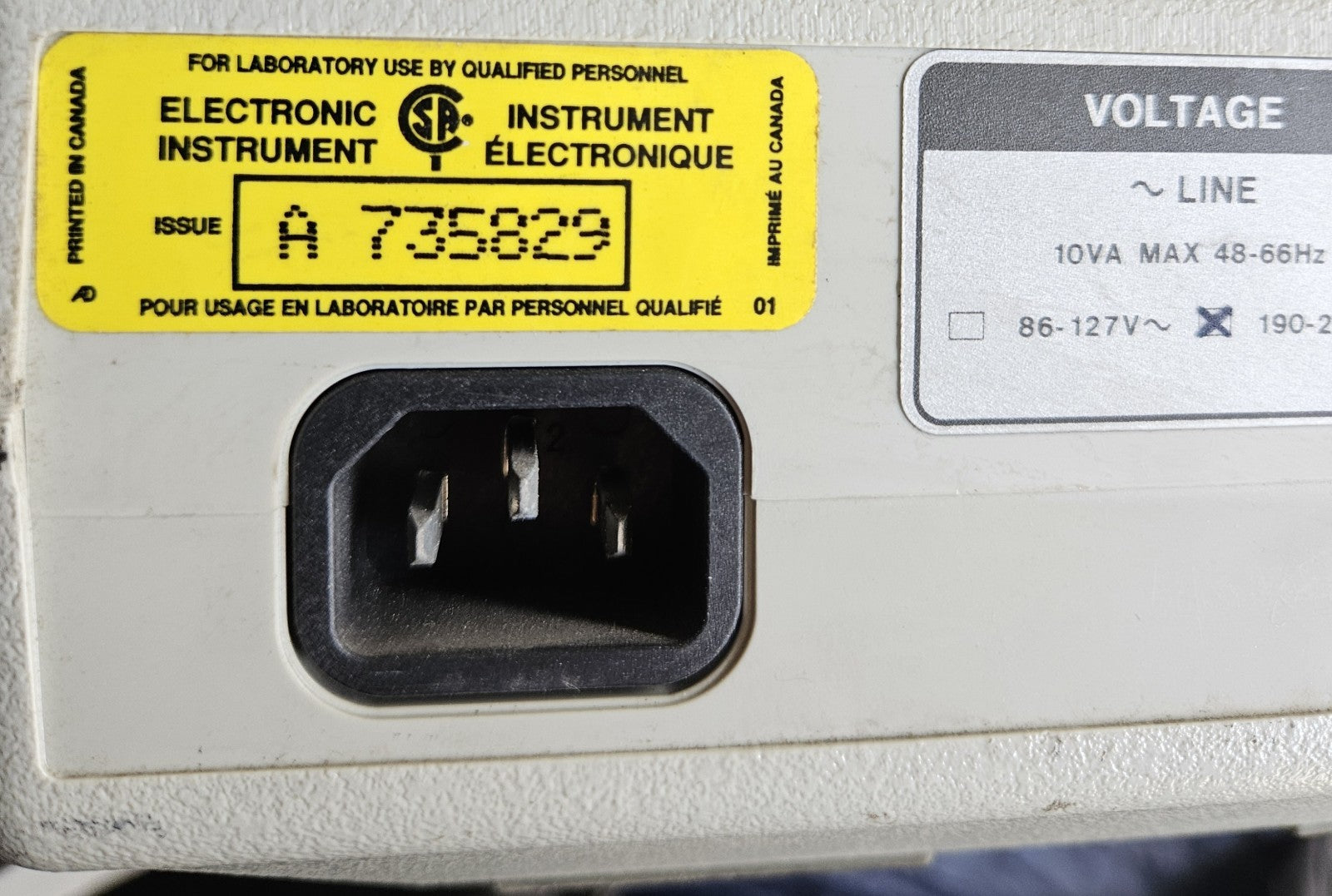 HP 5314A Basic Universal Frequency Counter 100 MHz 100 ns Fully Working