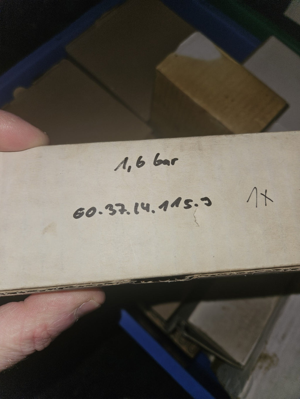 Gulbinat M4/160, 69230609/3, Feinmess Druck Manometer / Pressure Gauge, Neu/ovp