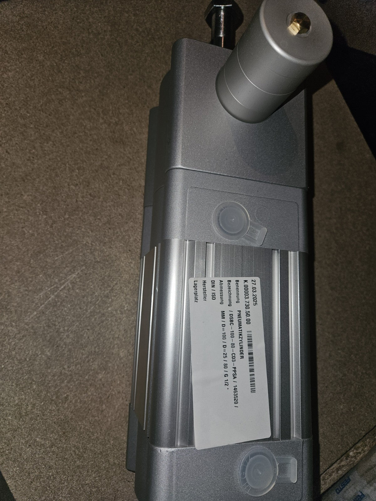 Festo DSBC-100-80-CD3-PPSA- 1463520 pmax: 12bar Normzylinder -unused-NEU-NEW