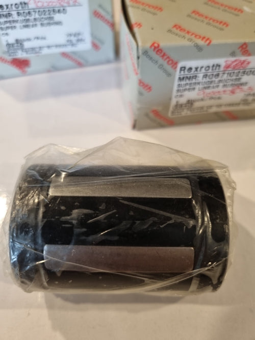 2 x BOSCH REXROTH Linear-kugellager, linear bushing R067102500, new, neu/ovp