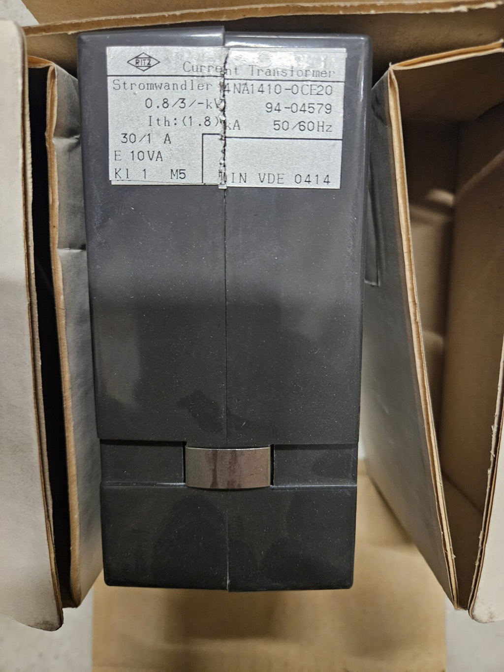 Siemens | Ritz Stromwandler 4NA1410-0CE20, Neu/OvP, New In Box Unused, 94-04570