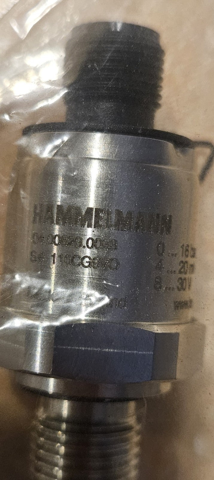 Hammmelmann. 04.00829.0093. pressure Water switch, New Sealed, Unused Neu/ovp