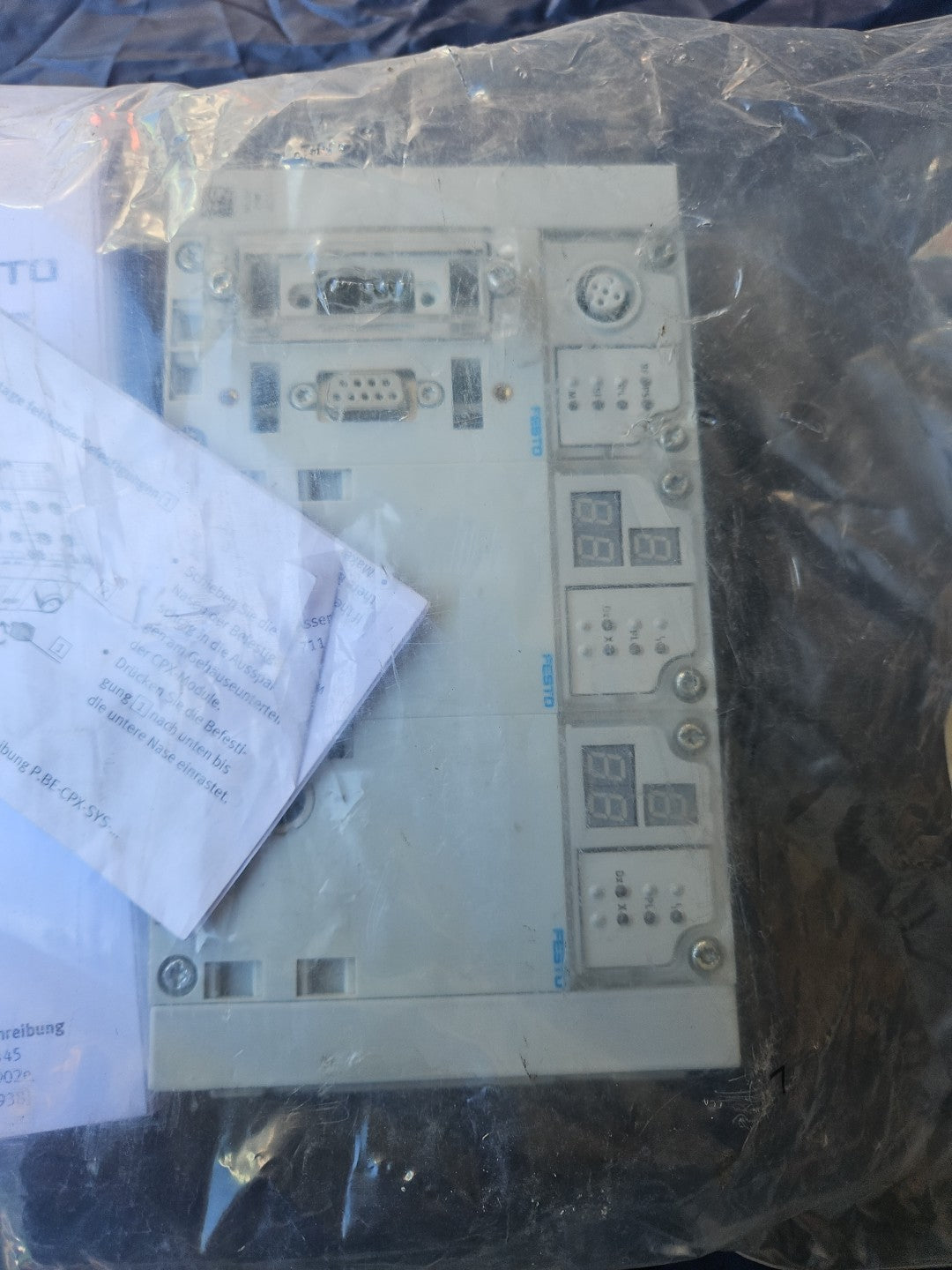 2 xFesto Terminal CPX-CMAX-C1-1 Achscontroller 548932+CPX-FB13 195740 Neu Unused
